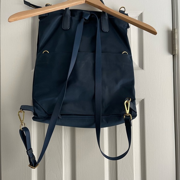 Tumi Backpack Navy Nylon Travel Bag - Picture 2 of 6